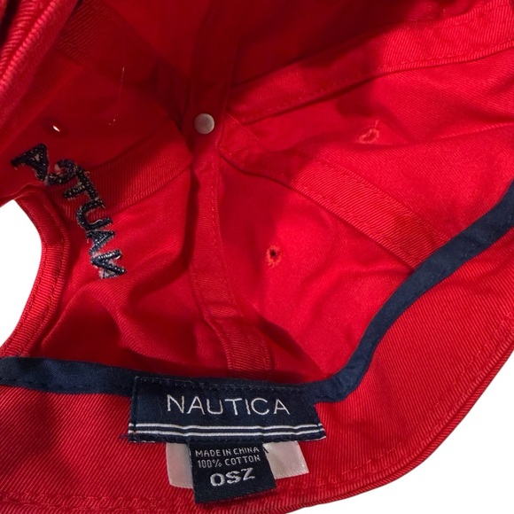 Nautica Red Cap - Picture 3 of 3